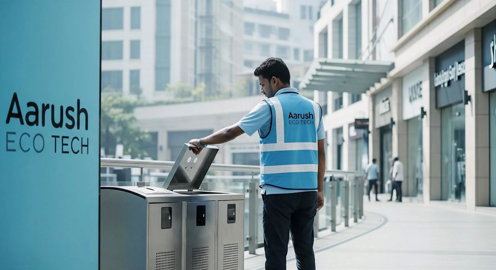 Aarush Eco Tech operational control centre — live monitoring dashboard